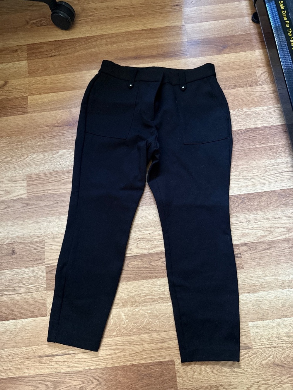 Black express skinny pans. Size 8S